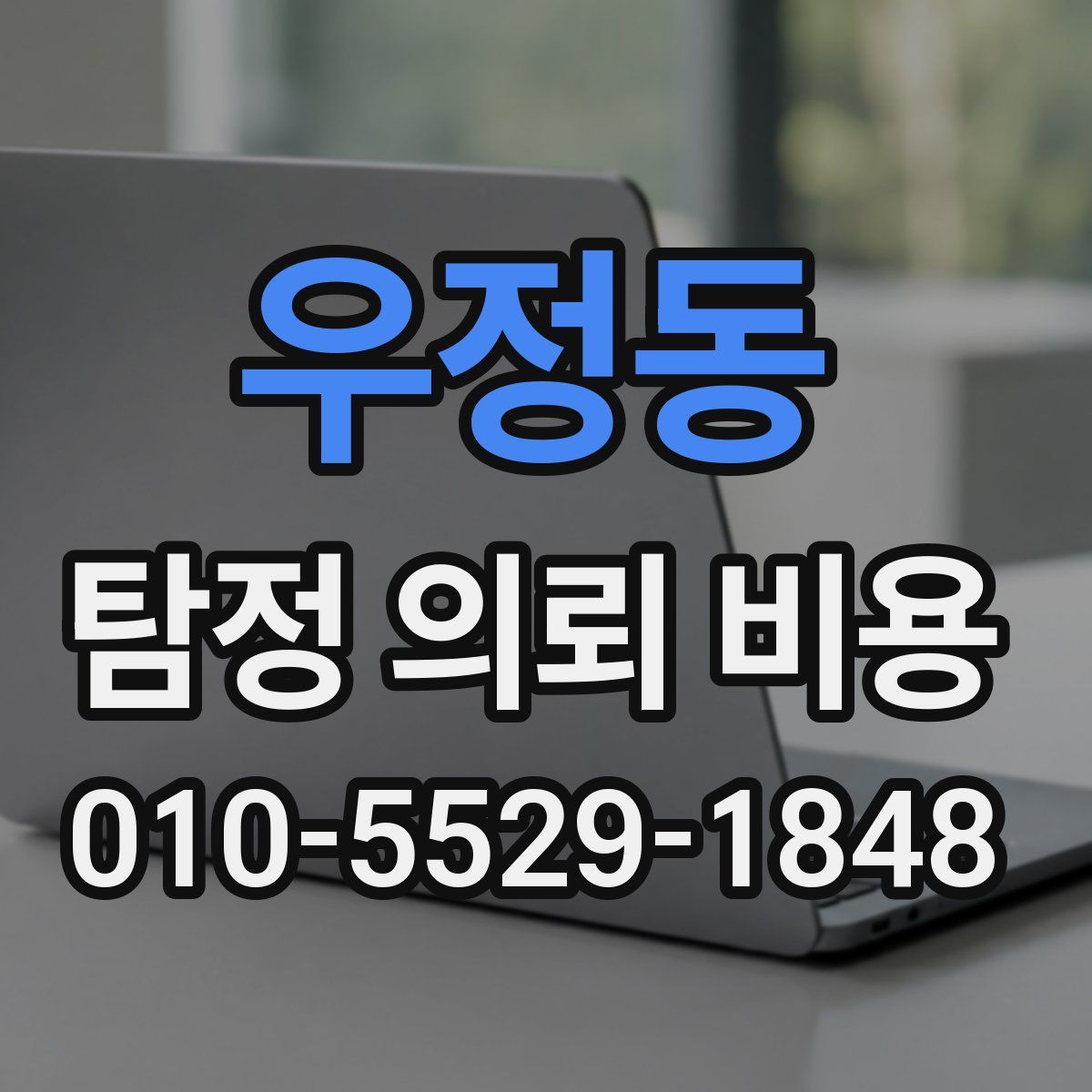 우정동 탐정 의뢰 비용