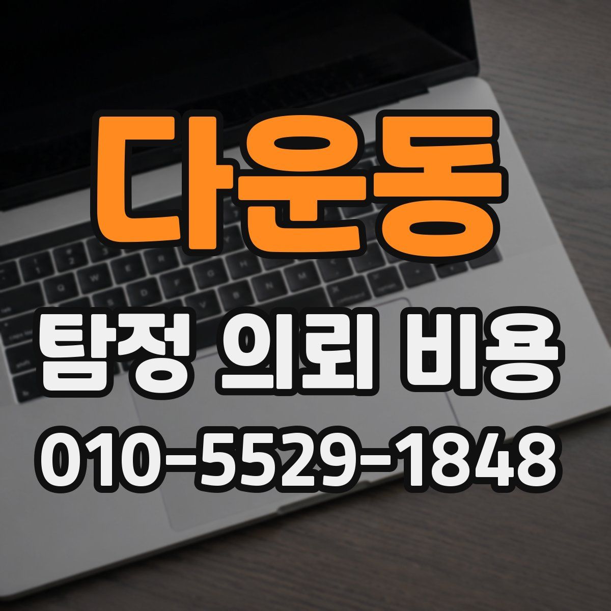 다운동 탐정 의뢰 비용
