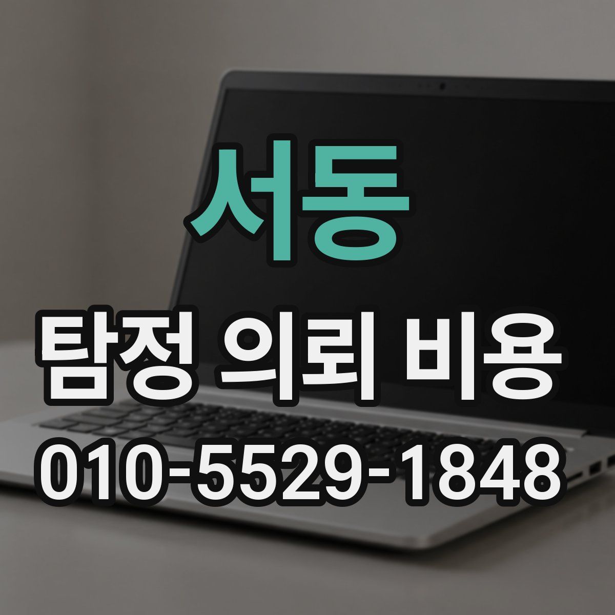 서동 탐정 의뢰 비용