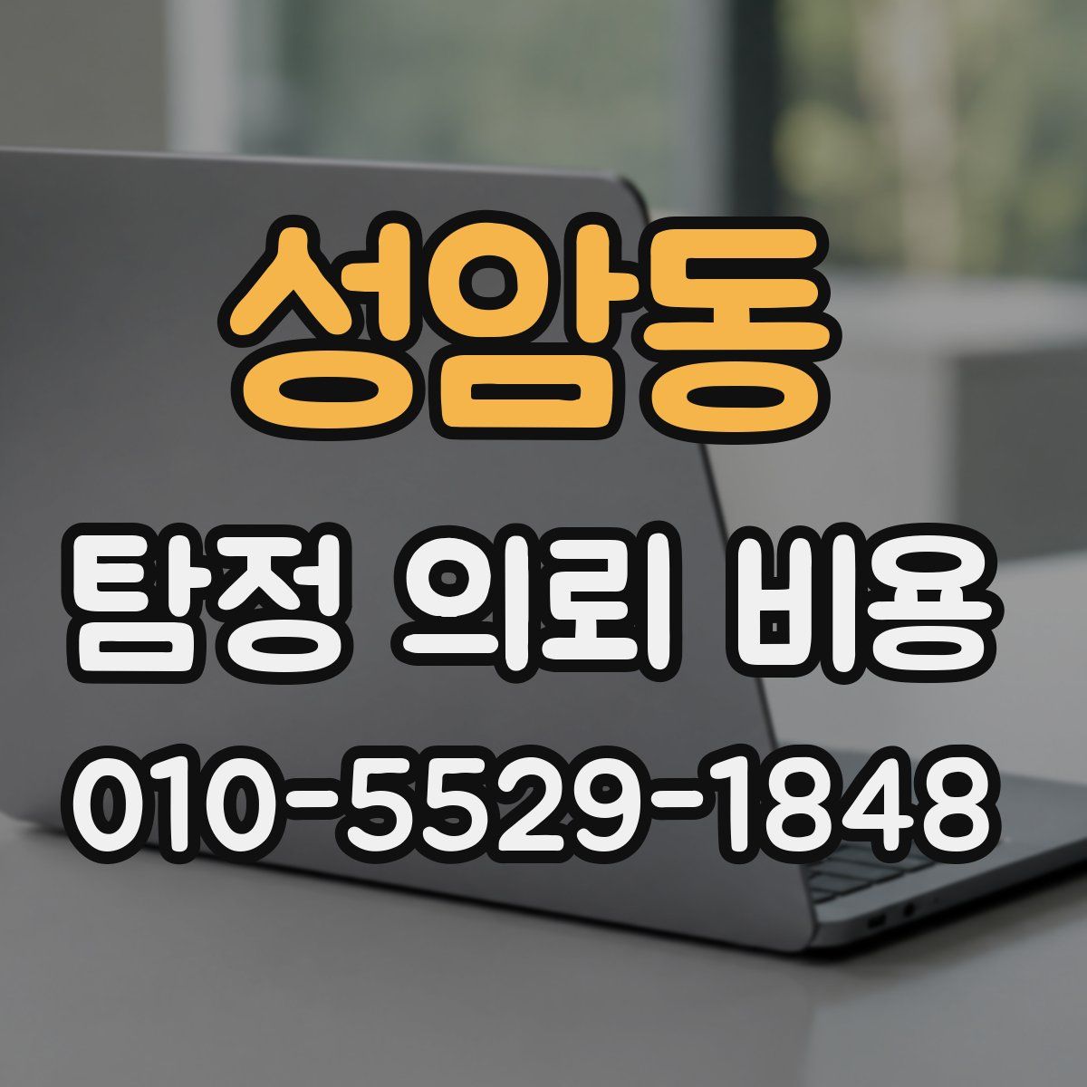 성암동 탐정 의뢰 비용