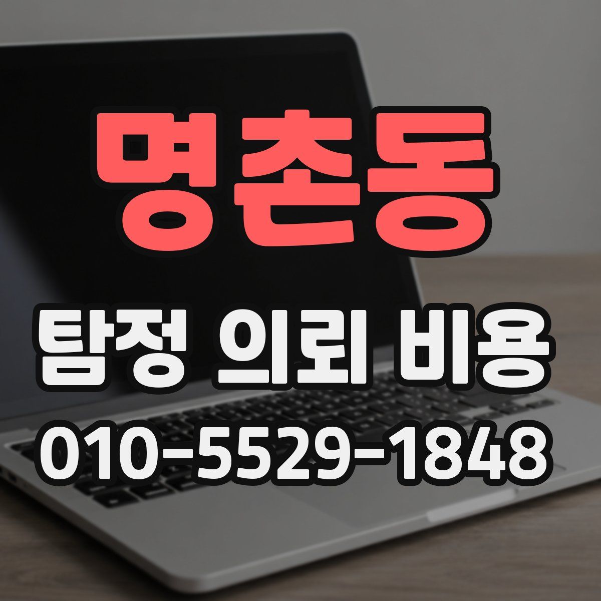 명촌동 탐정 의뢰 비용