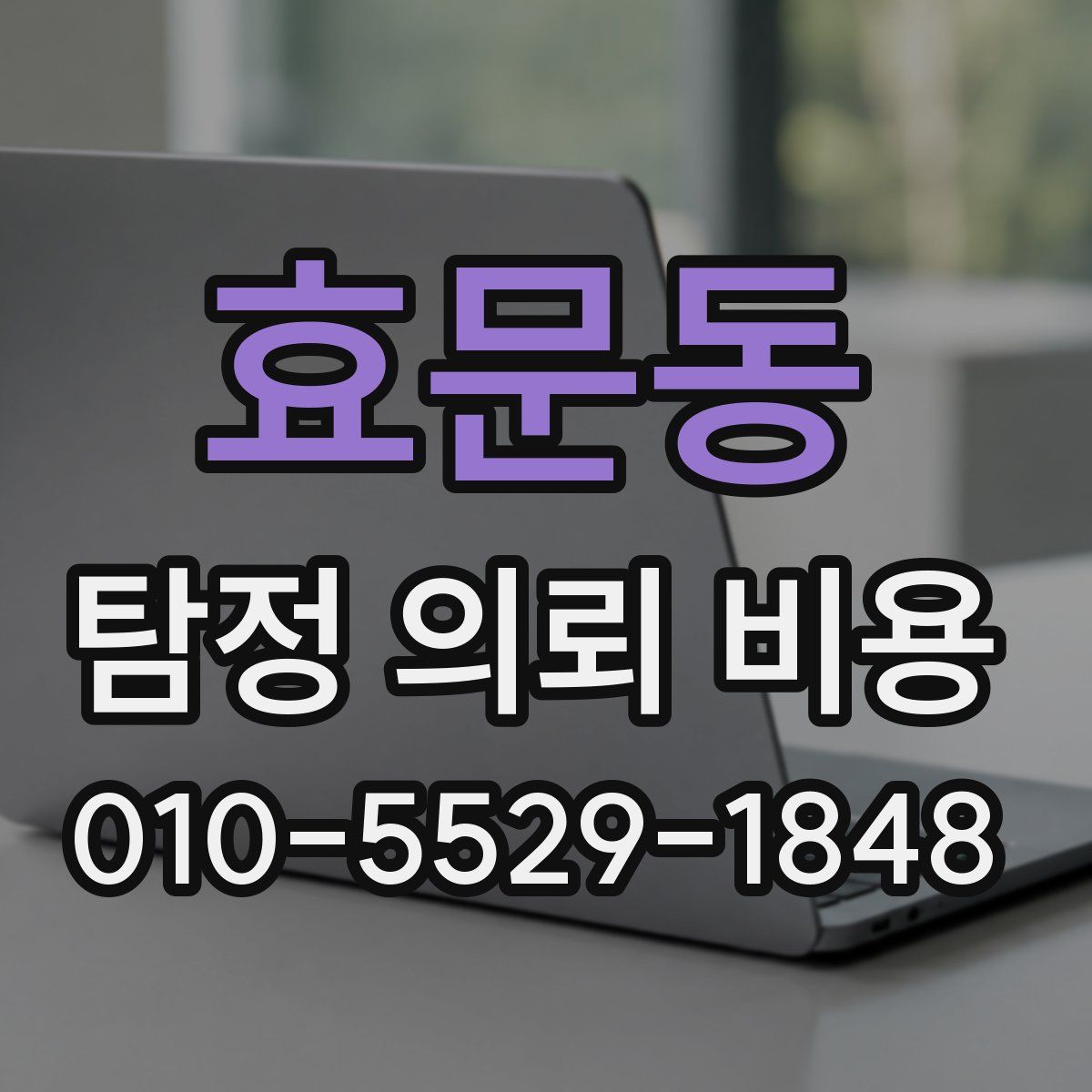 효문동 탐정 의뢰 비용