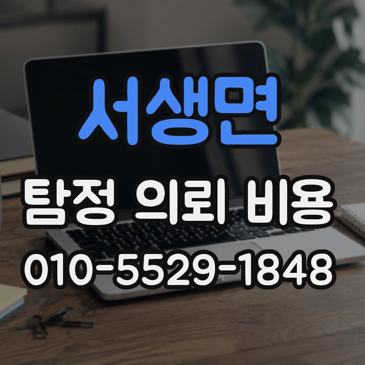 서생면 탐정 의뢰 비용