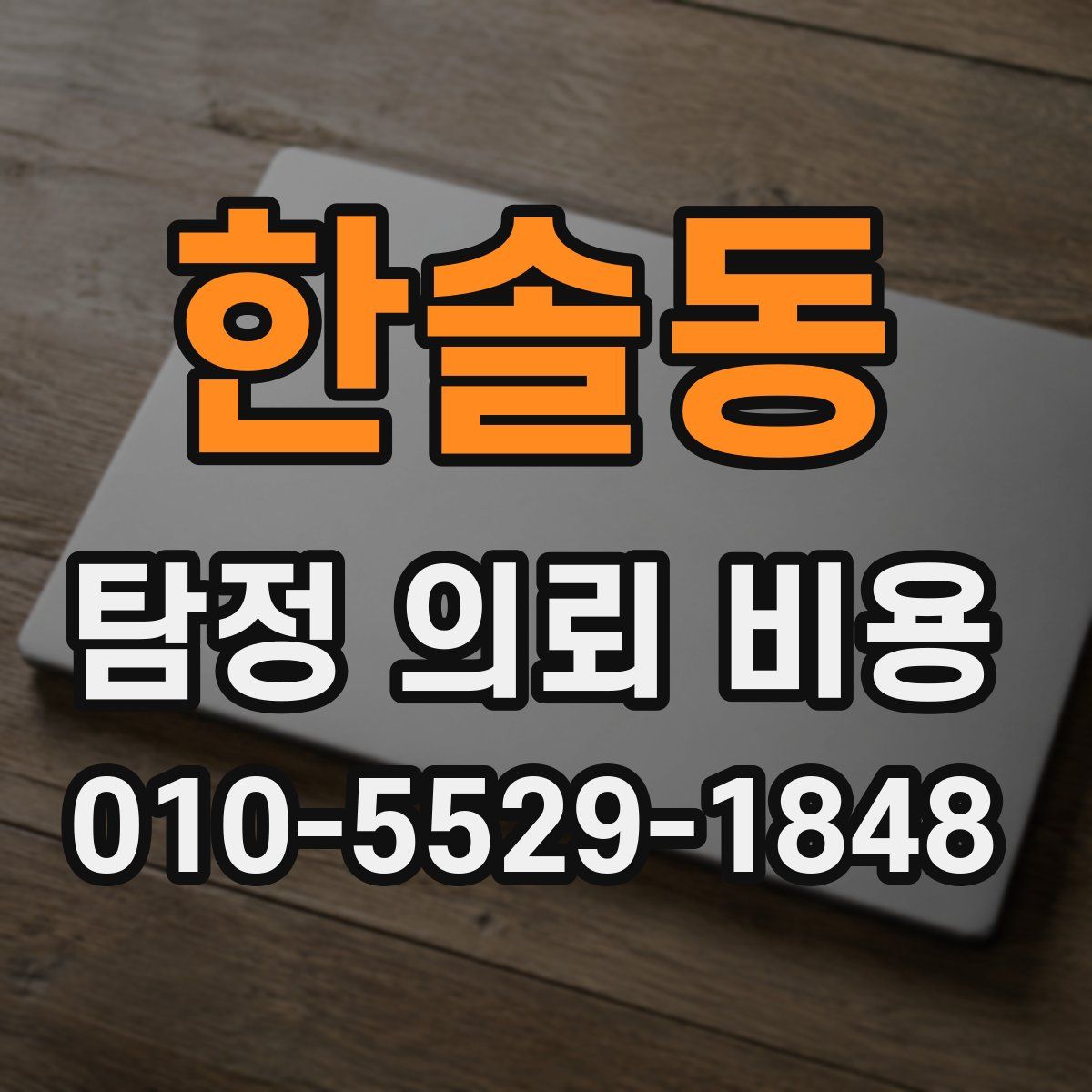 한솔동 탐정 의뢰 비용