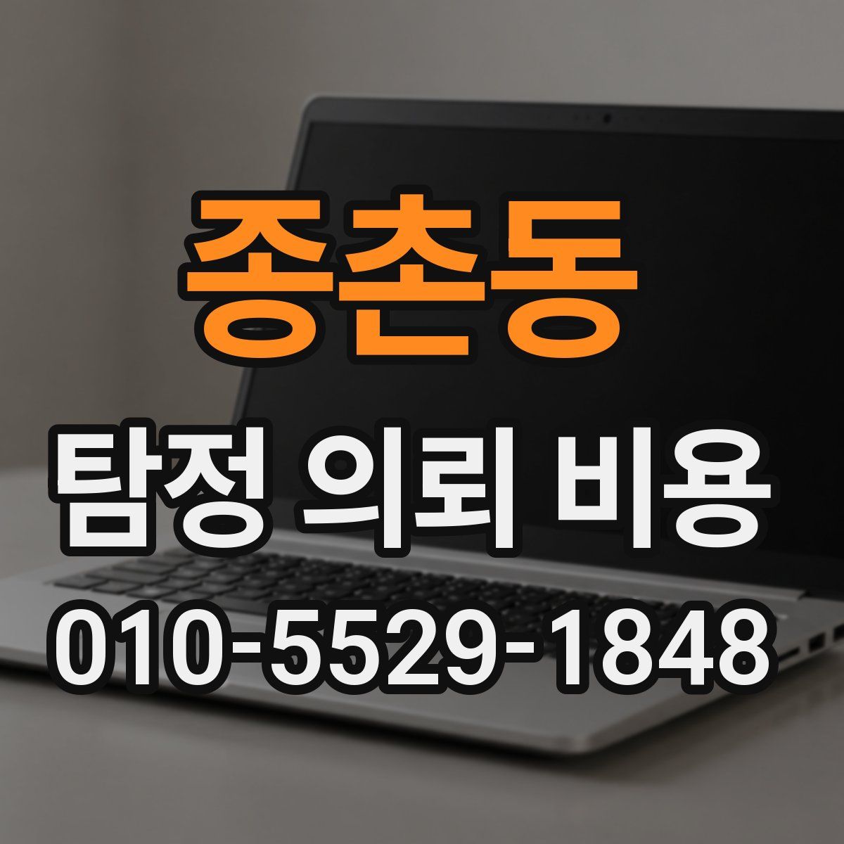 종촌동 탐정 의뢰 비용