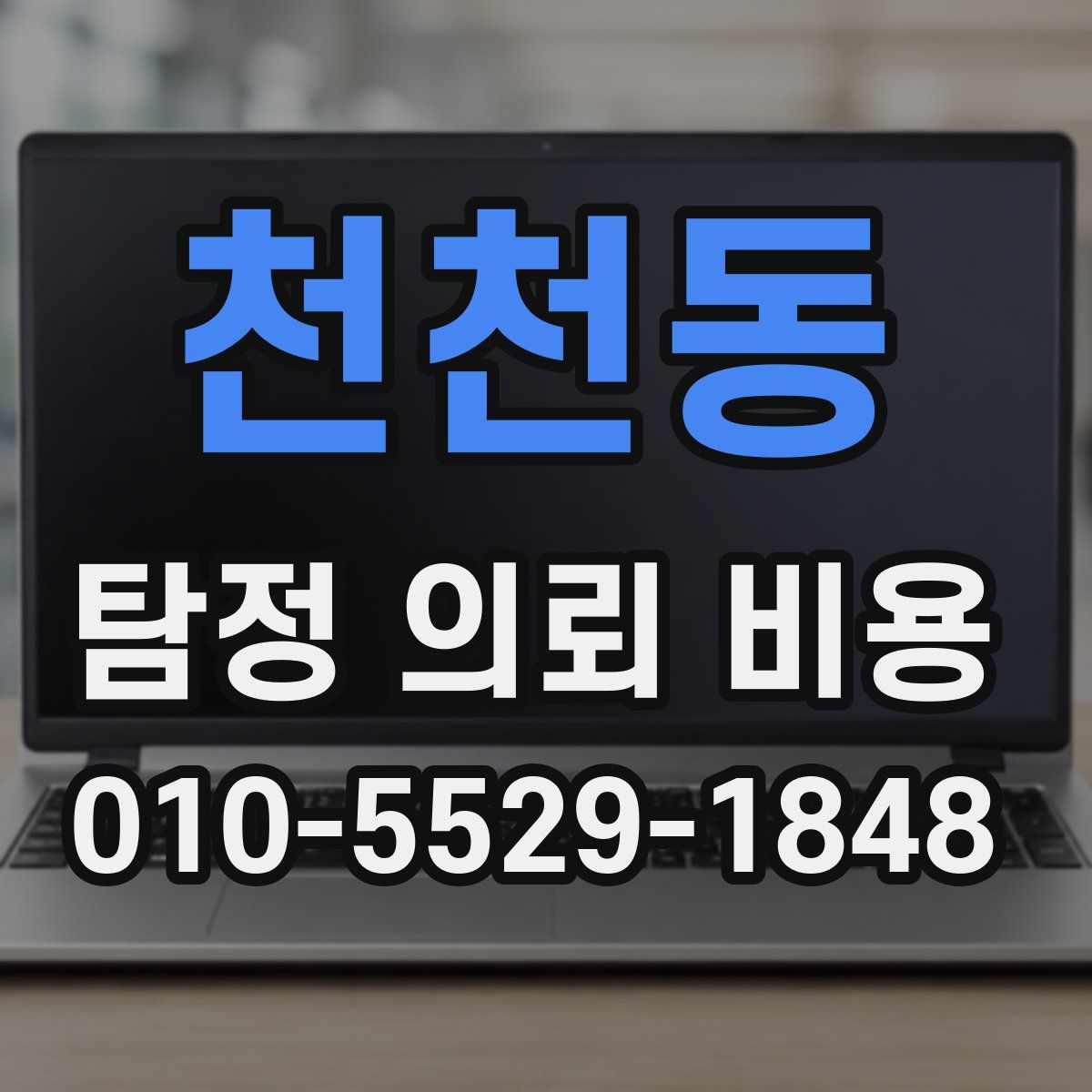 천천동 탐정 의뢰 비용
