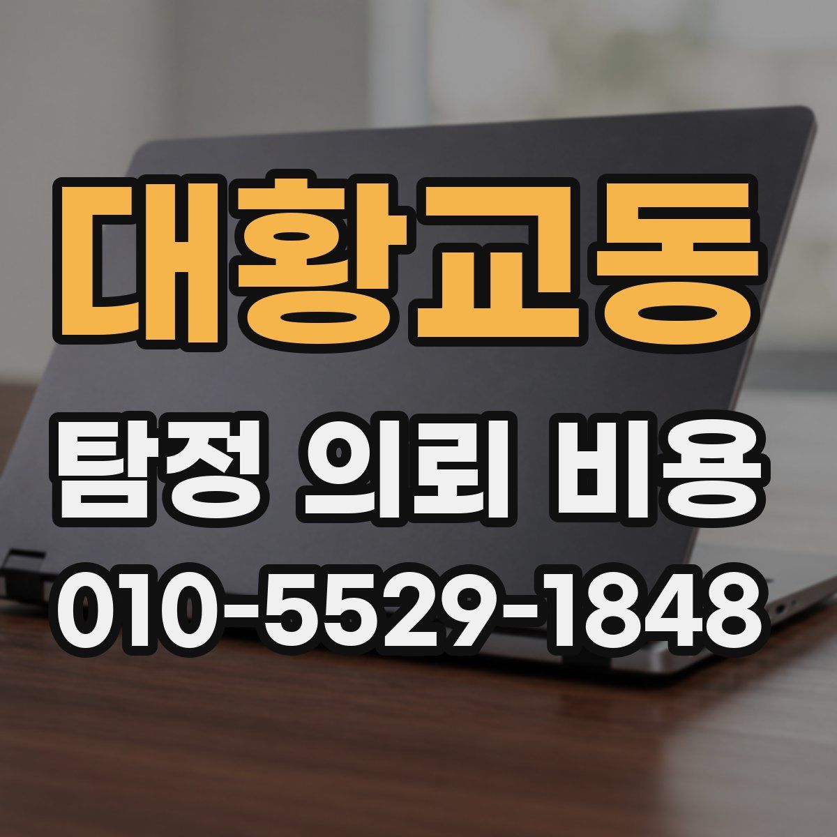 대황교동 탐정 의뢰 비용