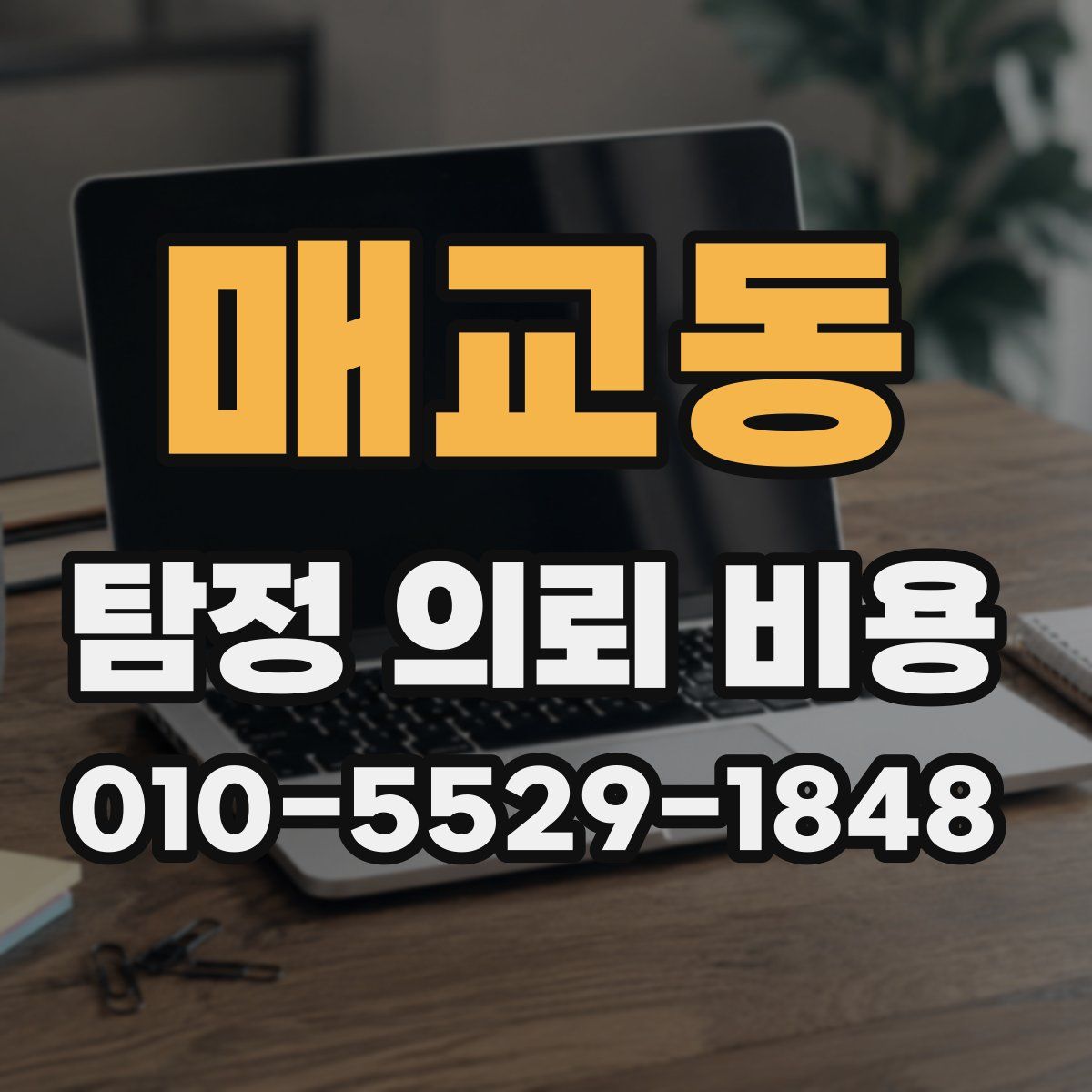 매교동 탐정 의뢰 비용