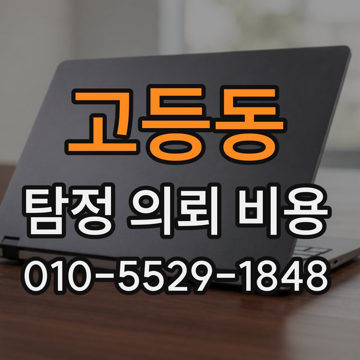 고등동 탐정 의뢰 비용