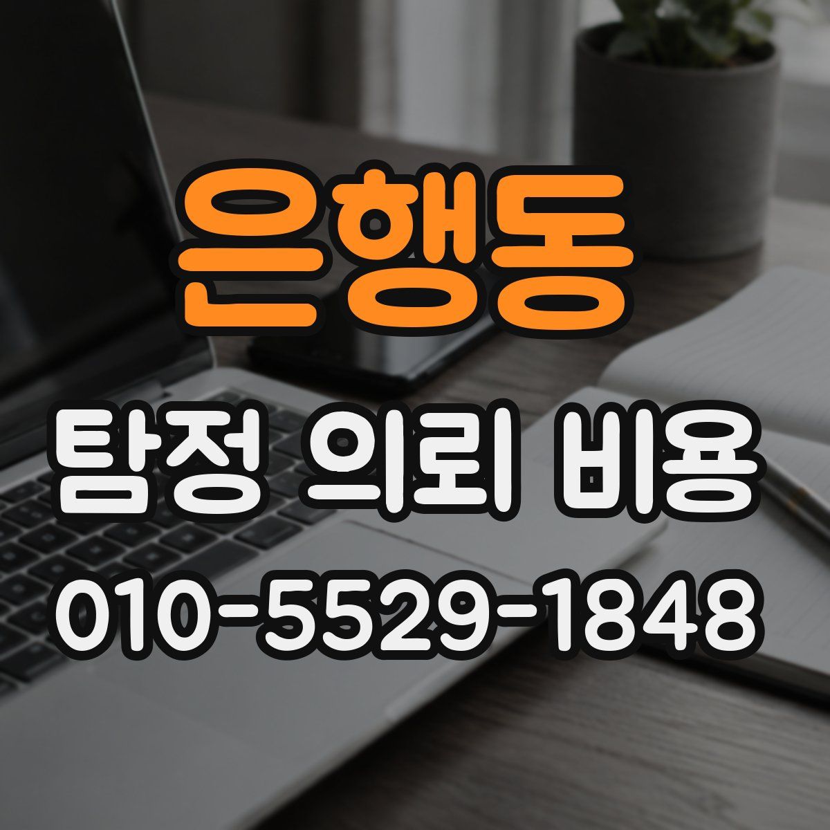 은행동 탐정 의뢰 비용
