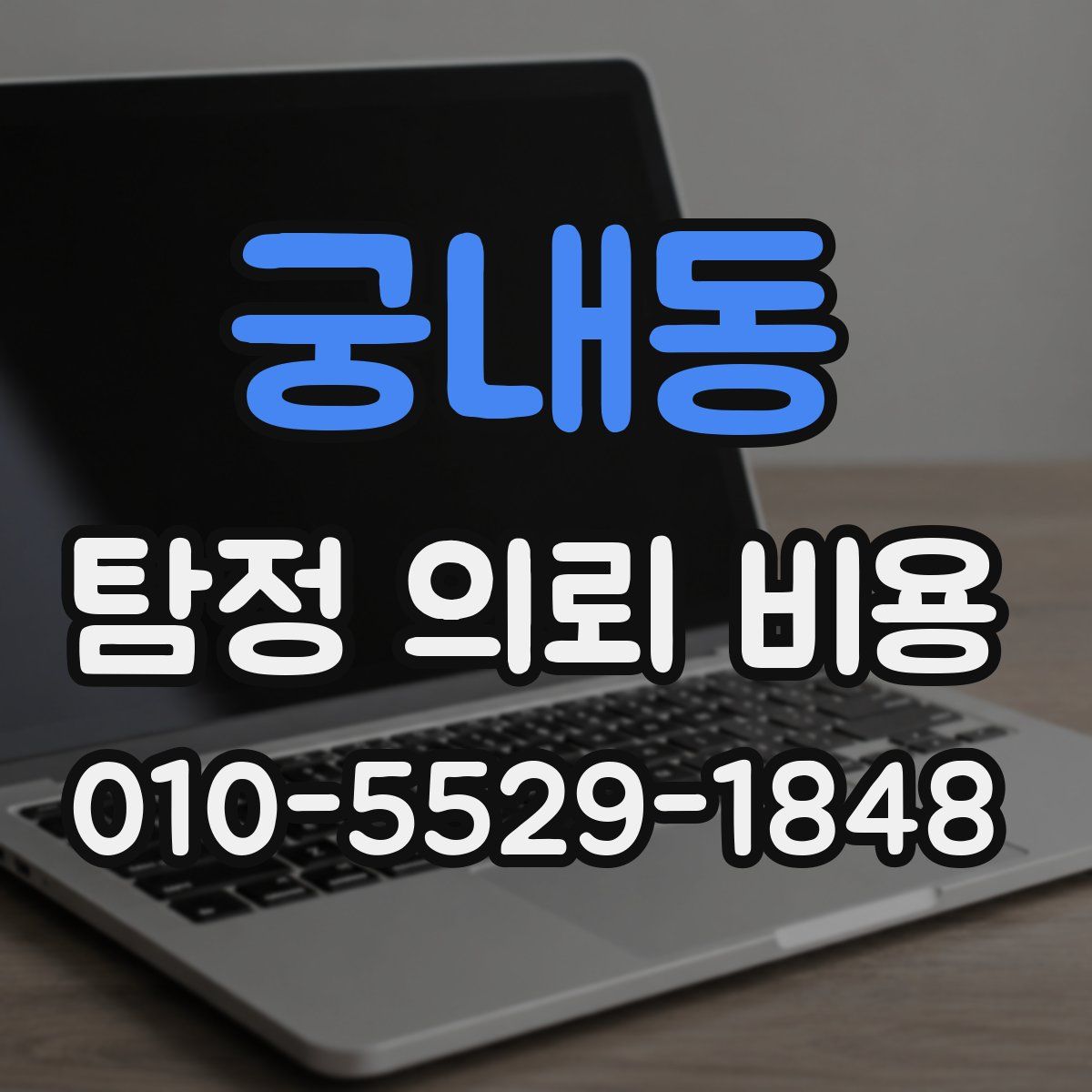 궁내동 탐정 의뢰 비용