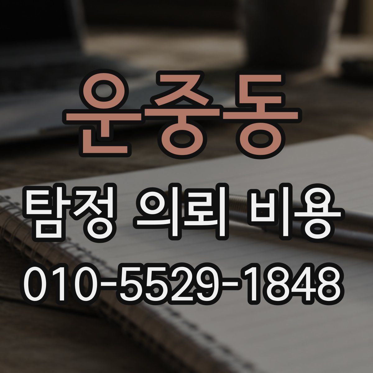 운중동 탐정 의뢰 비용