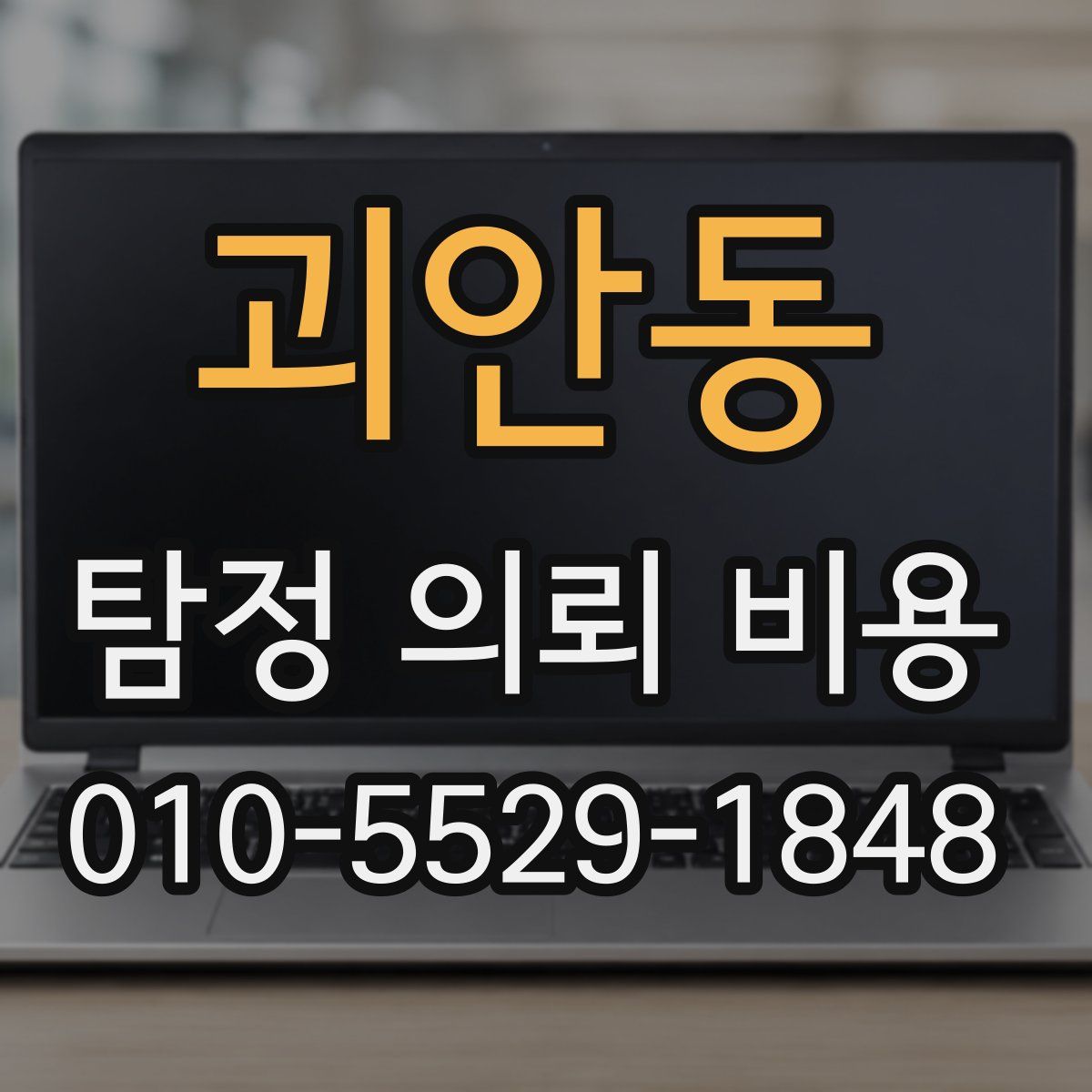 괴안동 탐정 의뢰 비용