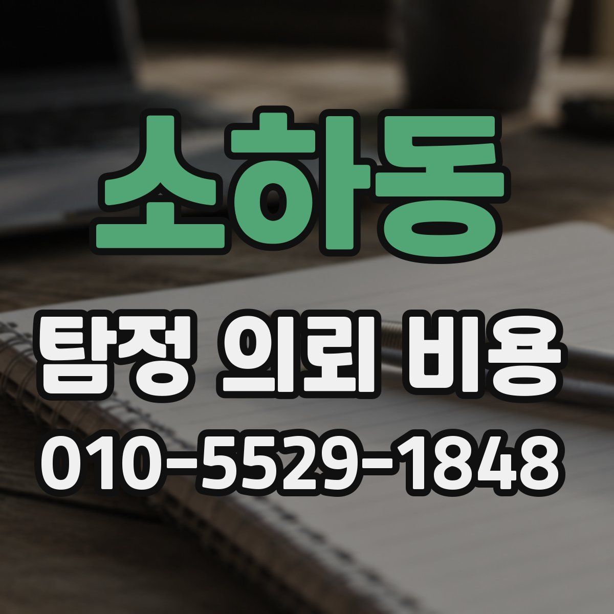 소하동 탐정 의뢰 비용