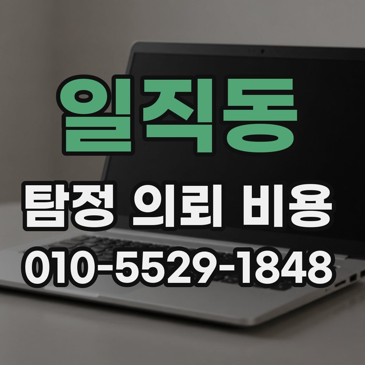 일직동 탐정 의뢰 비용