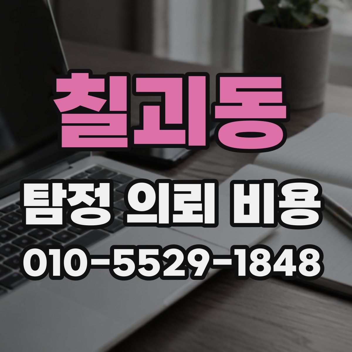 칠괴동 탐정 의뢰 비용