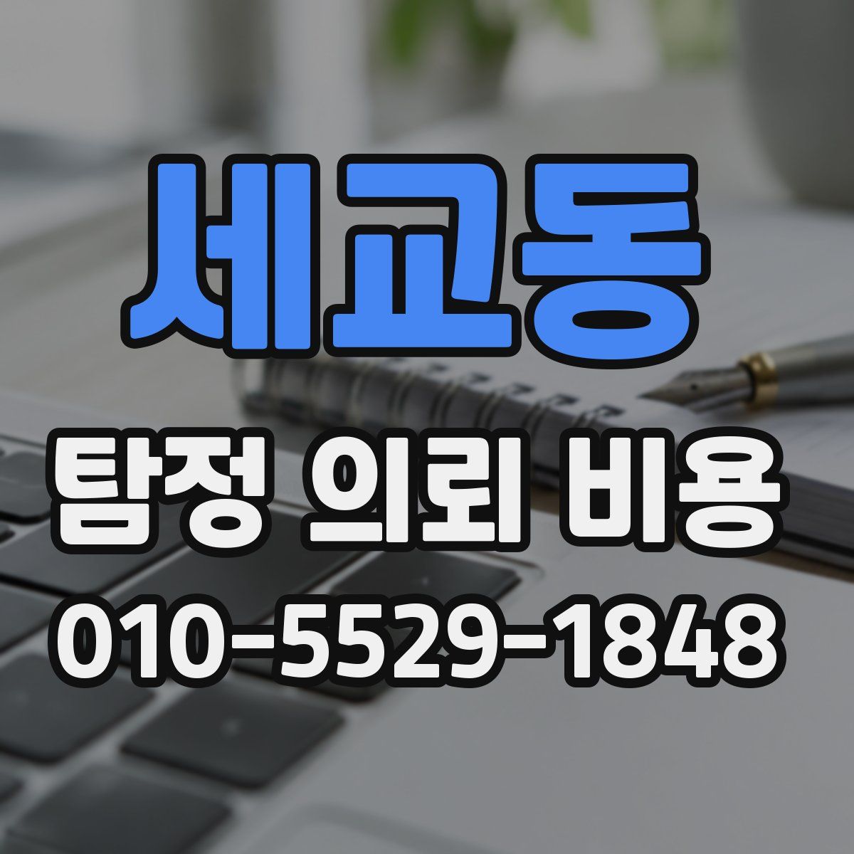 세교동 탐정 의뢰 비용