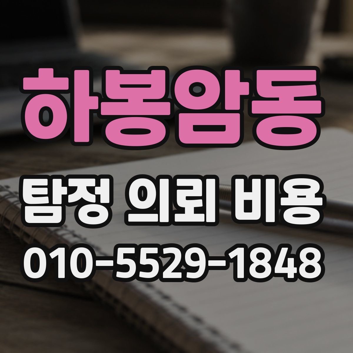 하봉암동 탐정 의뢰 비용
