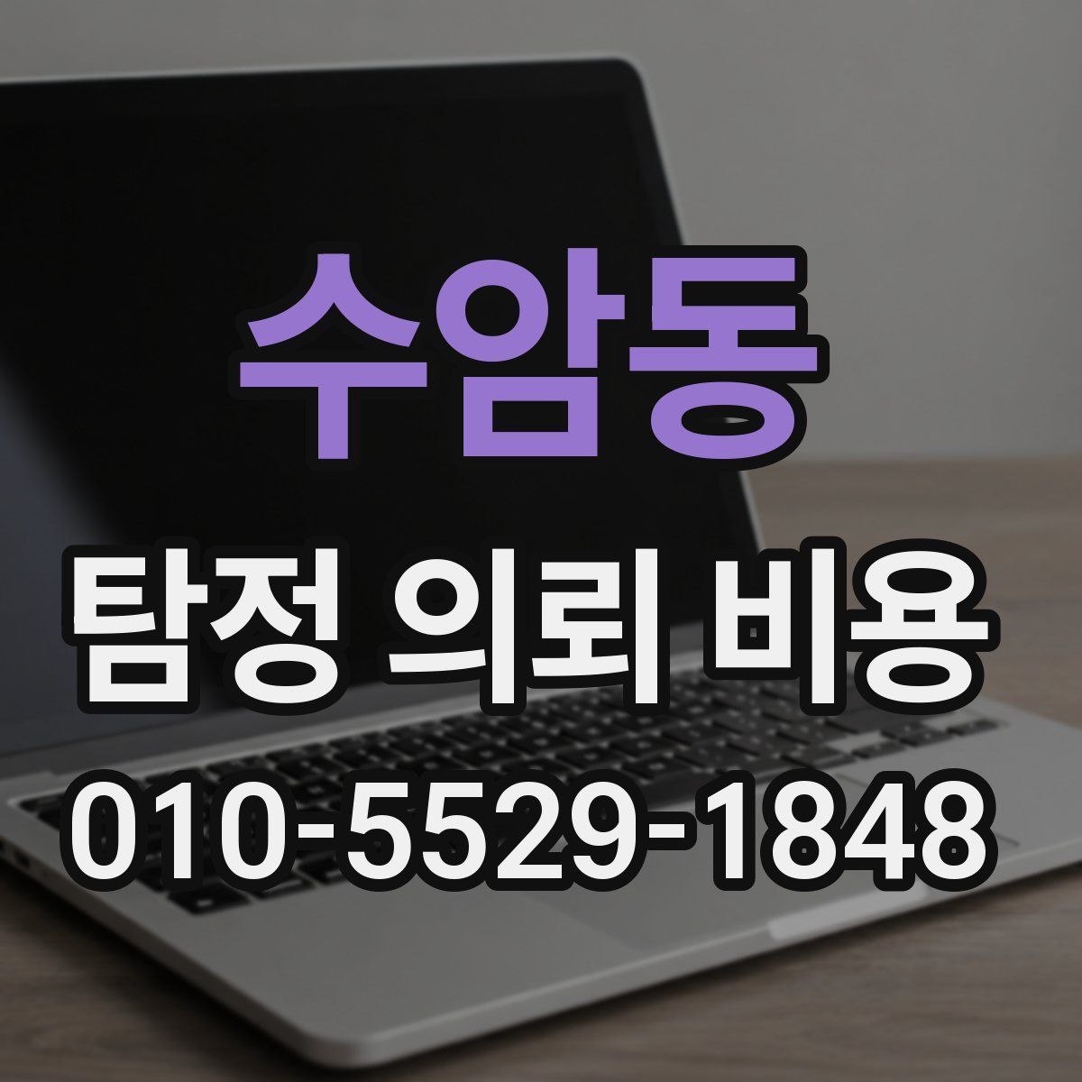 수암동 탐정 의뢰 비용