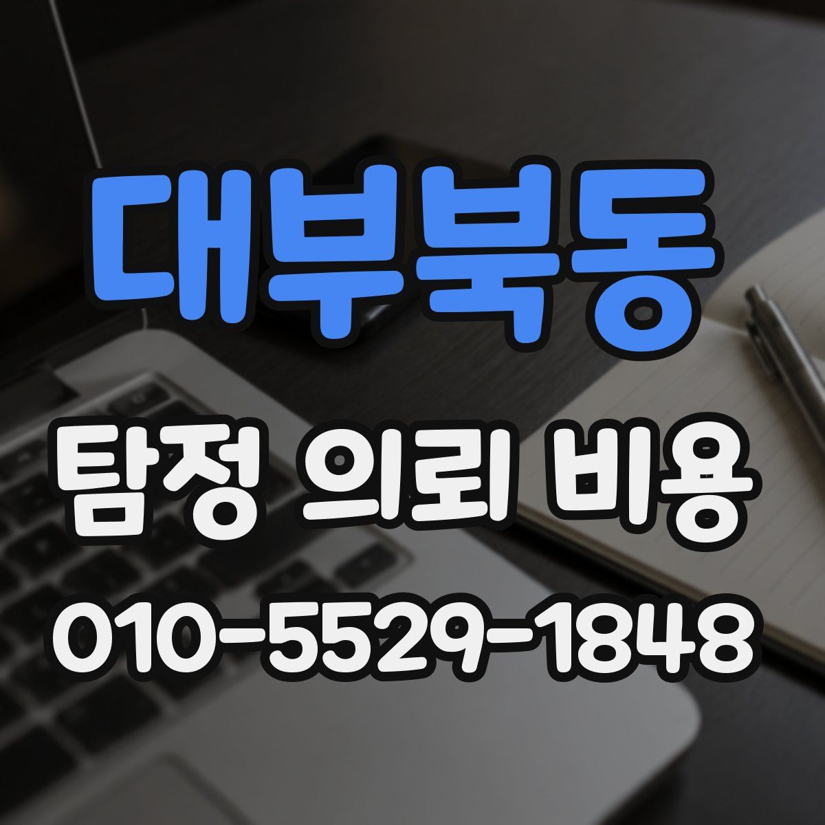 대부북동 탐정 의뢰 비용