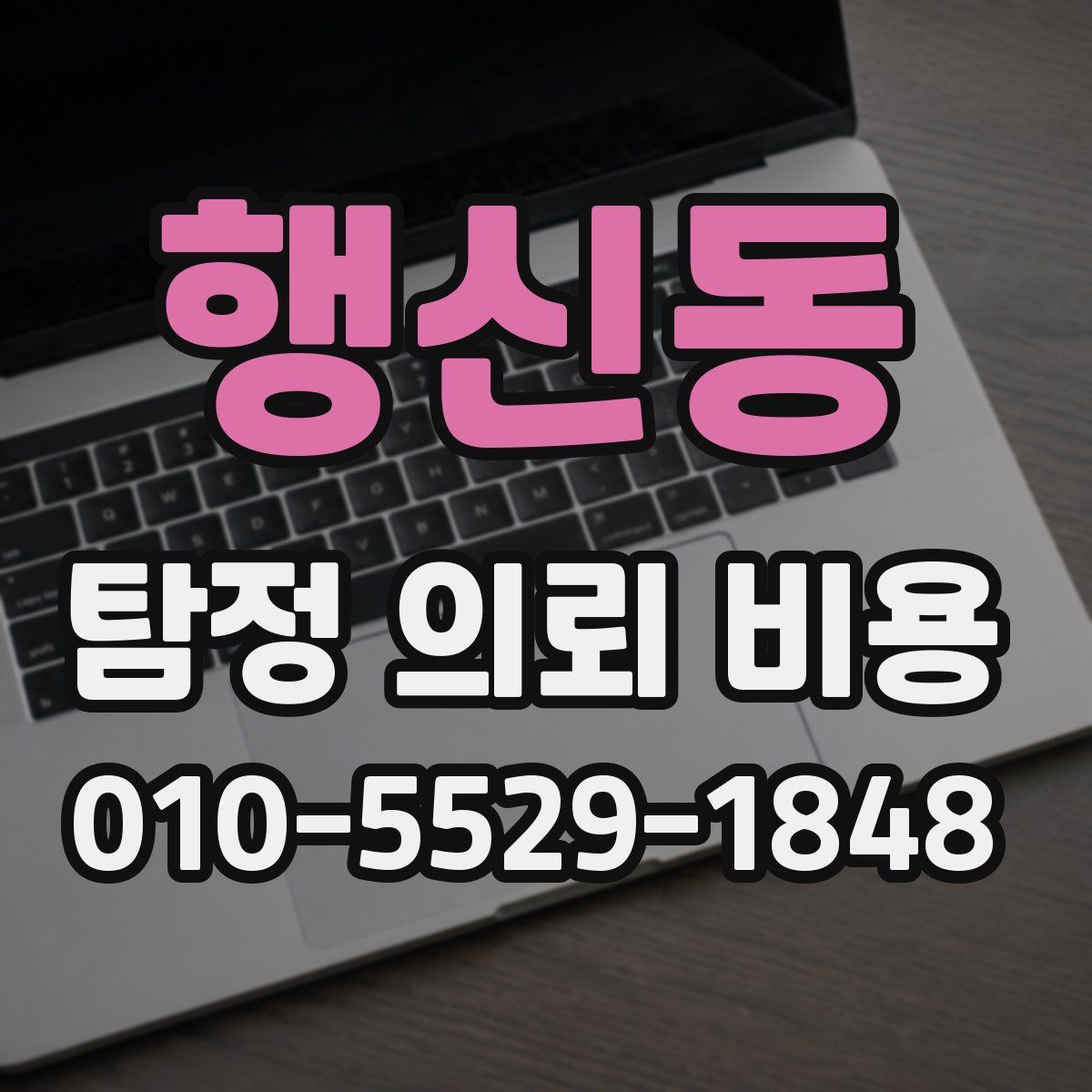 행신동 탐정 의뢰 비용