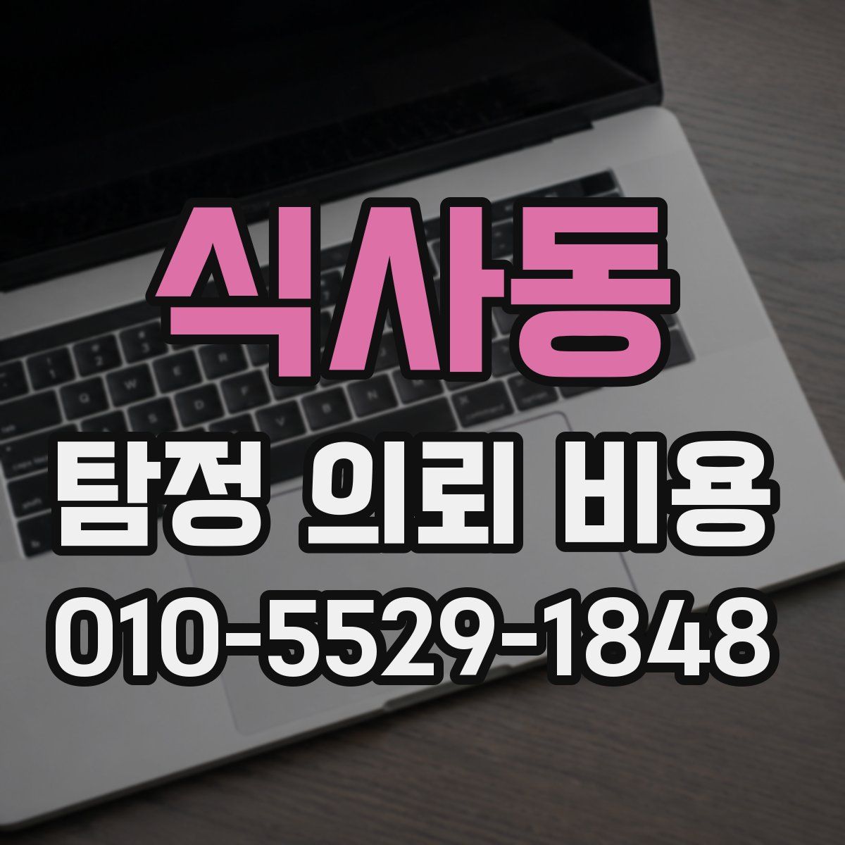 식사동 탐정 의뢰 비용