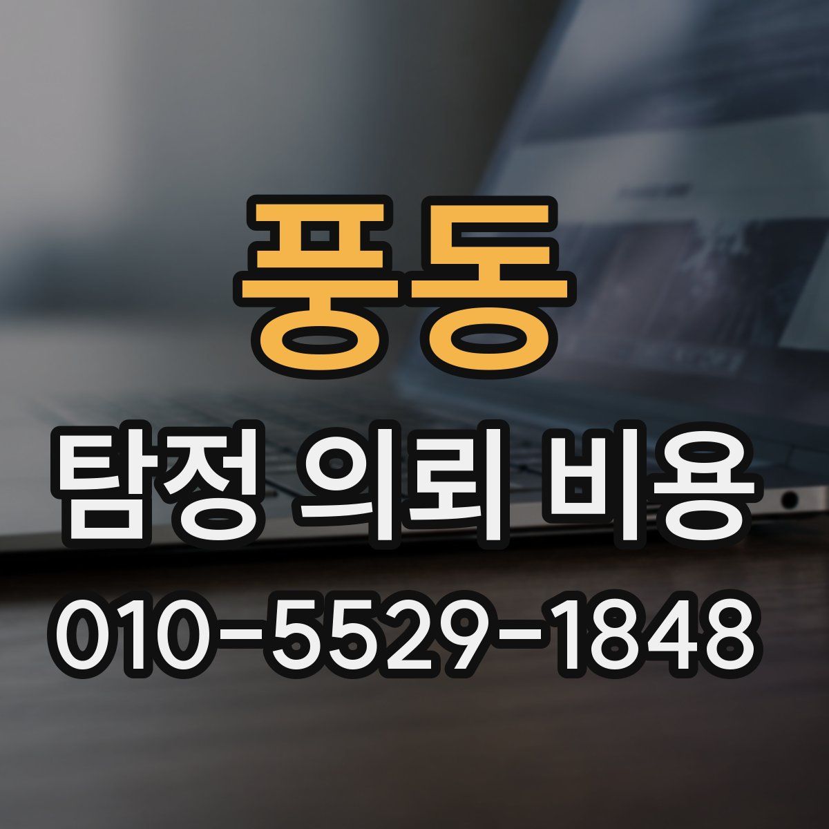 풍동 탐정 의뢰 비용