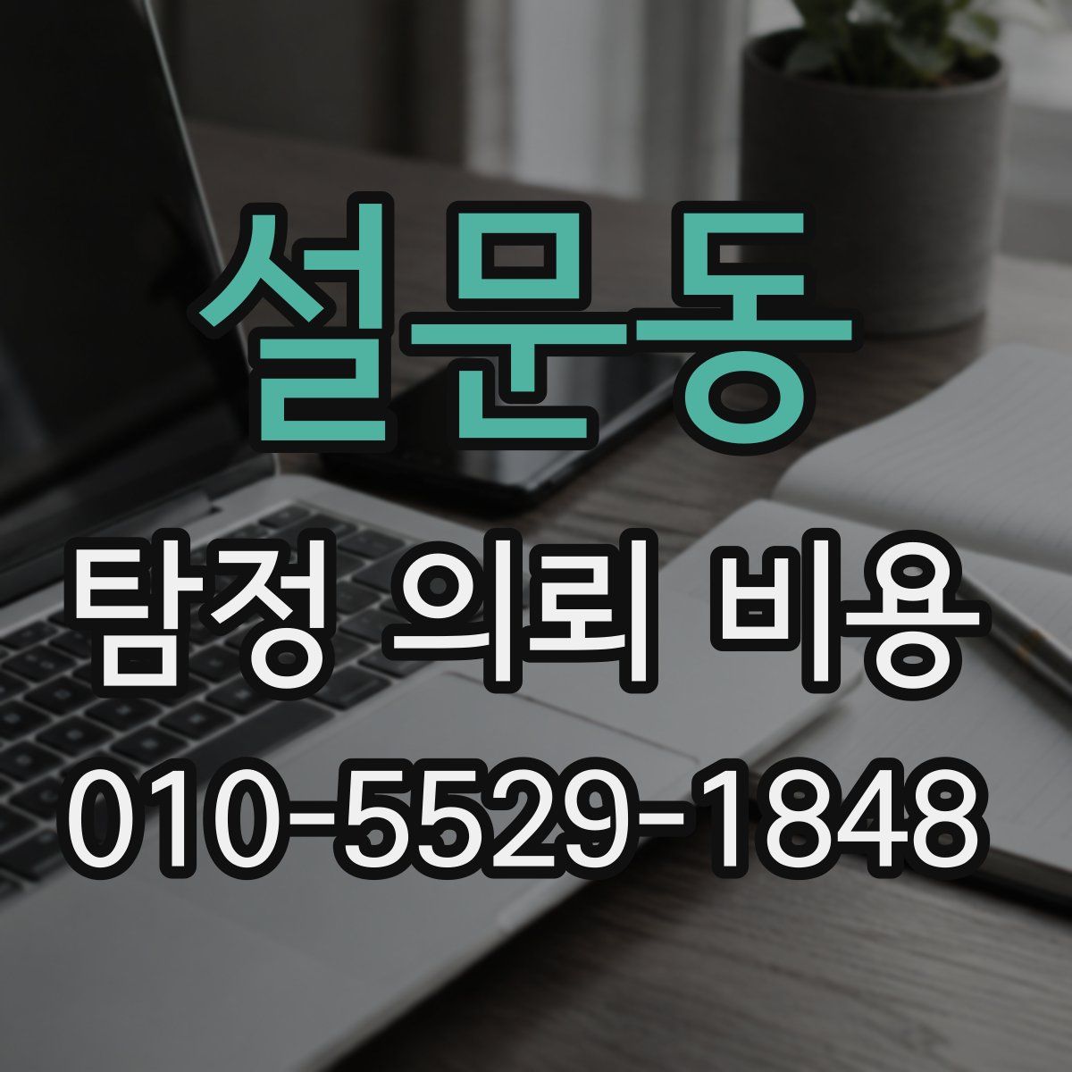 설문동 탐정 의뢰 비용