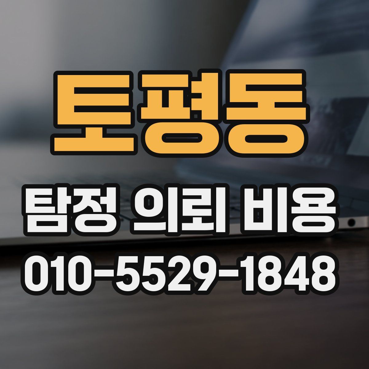 토평동 탐정 의뢰 비용