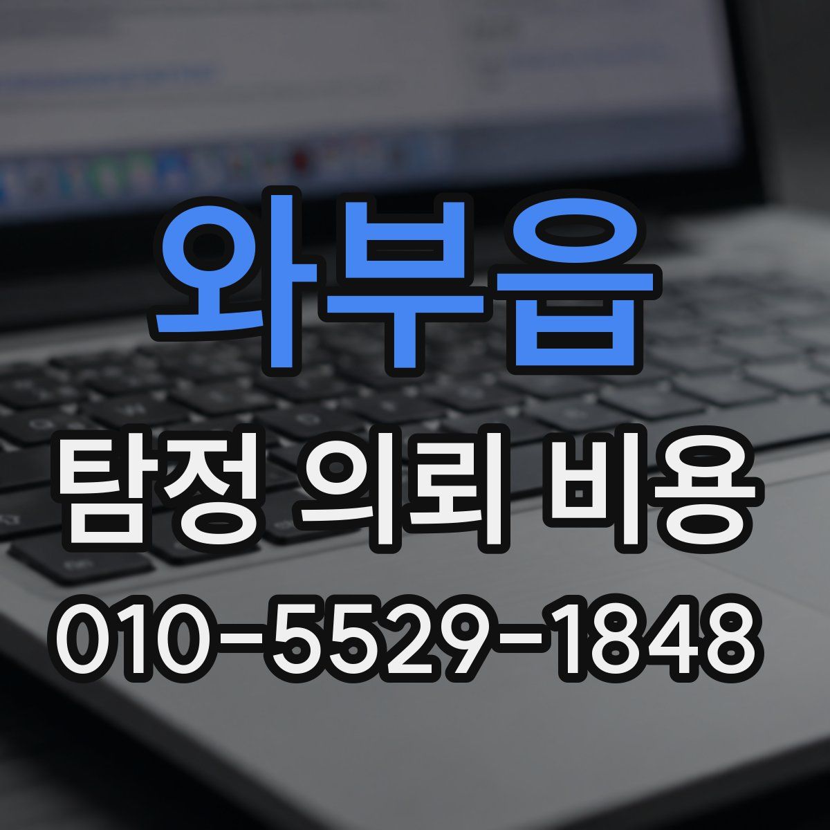 와부읍 탐정 의뢰 비용