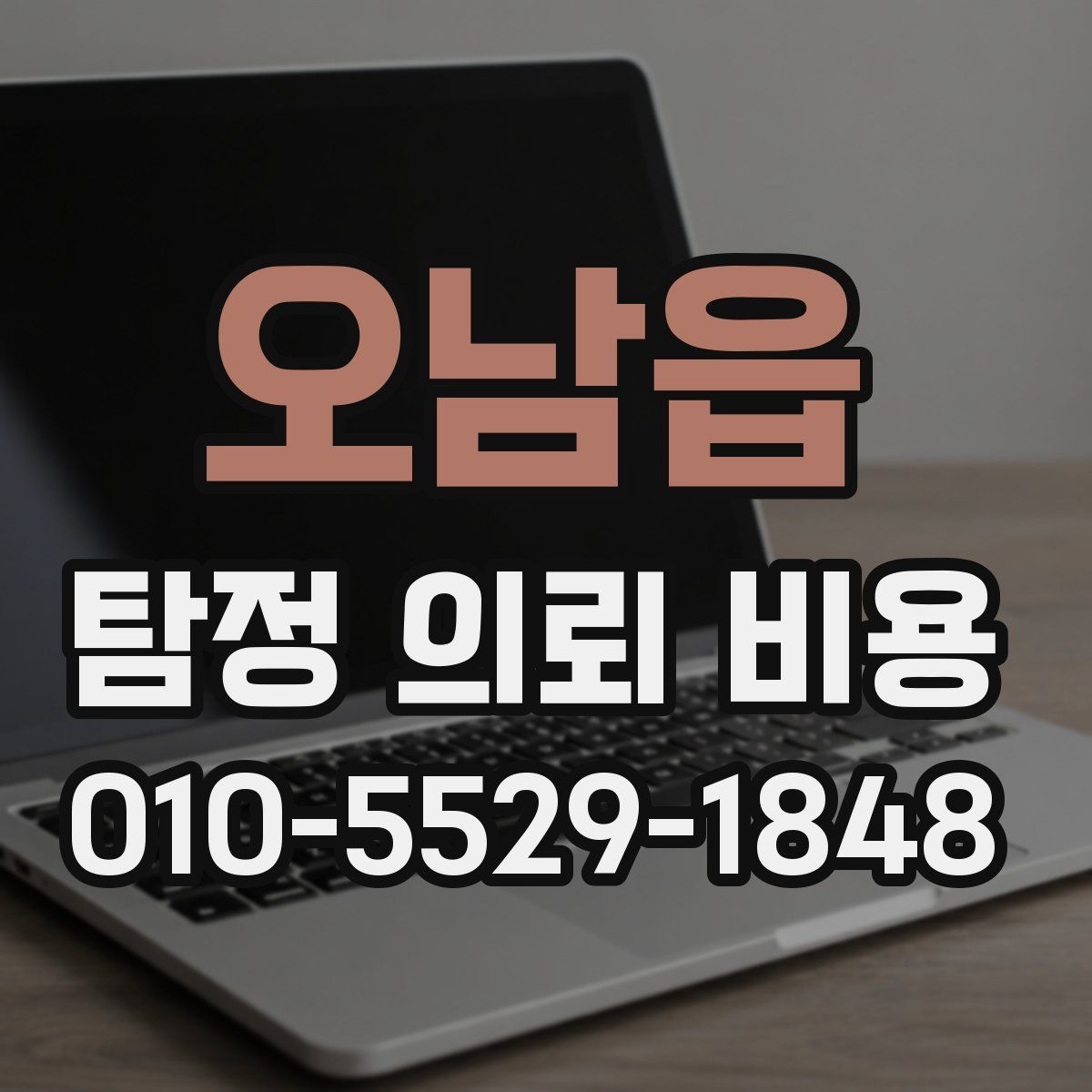 오남읍 탐정 의뢰 비용