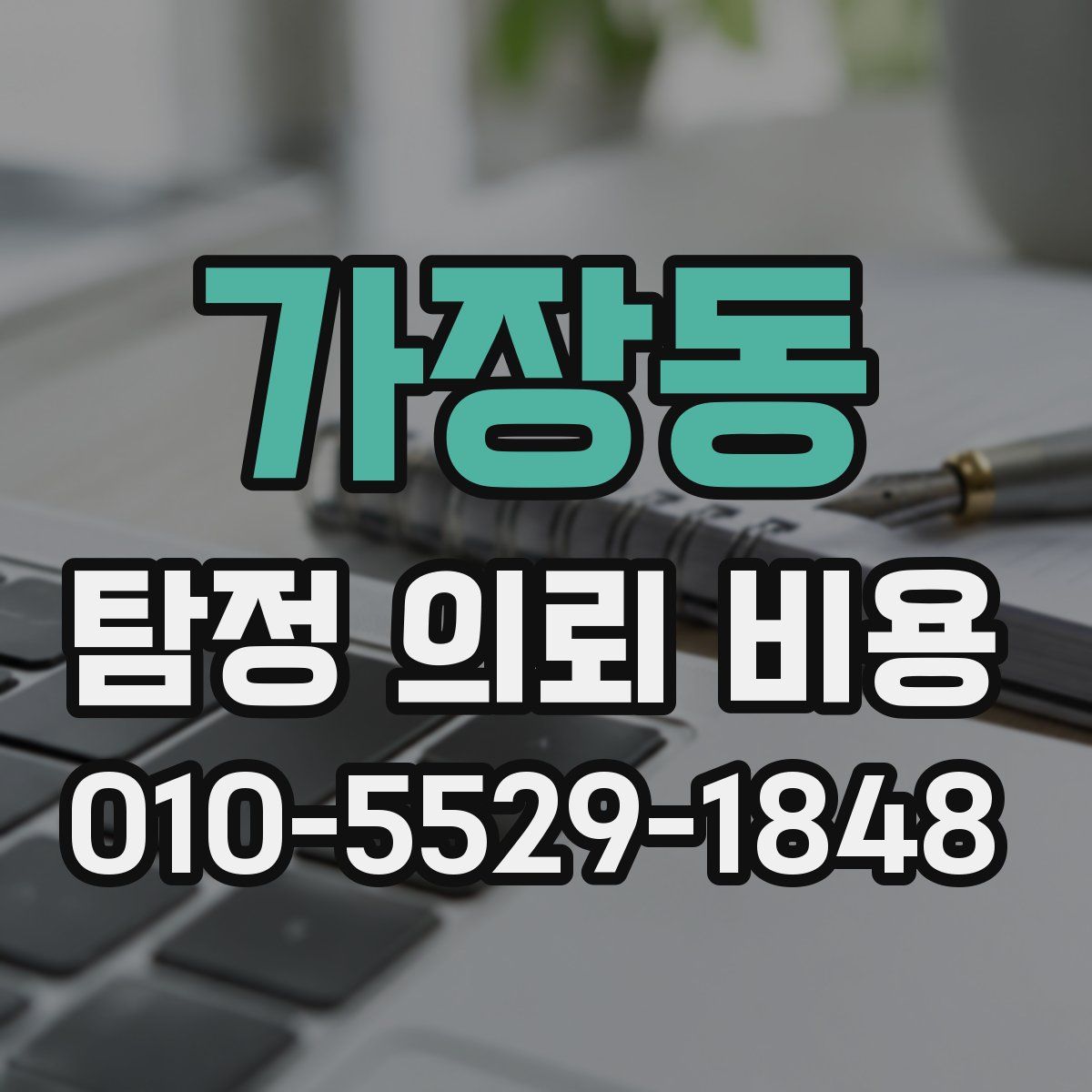 가장동 탐정 의뢰 비용