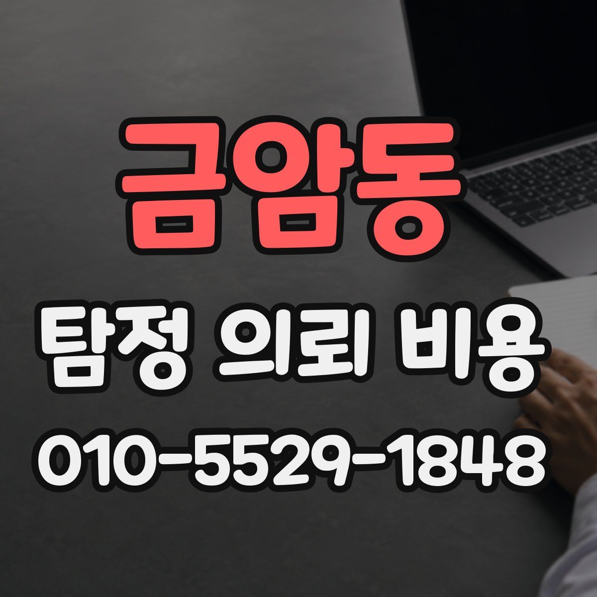 금암동 탐정 의뢰 비용
