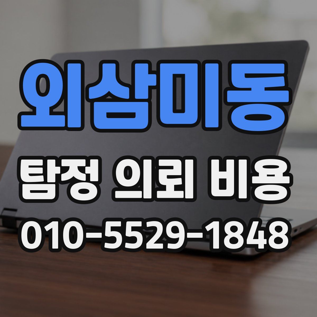 외삼미동 탐정 의뢰 비용