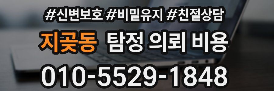 지곶동 탐정 의뢰 비용