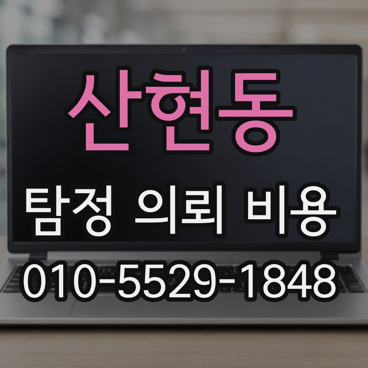 산현동 탐정 의뢰 비용