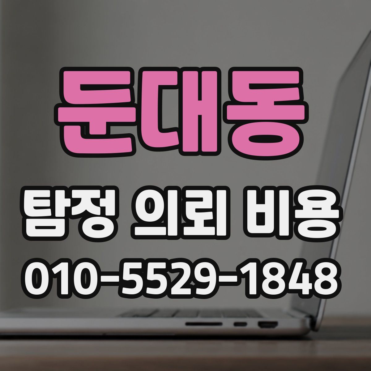 둔대동 탐정 의뢰 비용