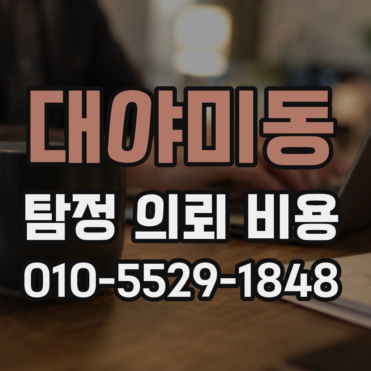 대야미동 탐정 의뢰 비용