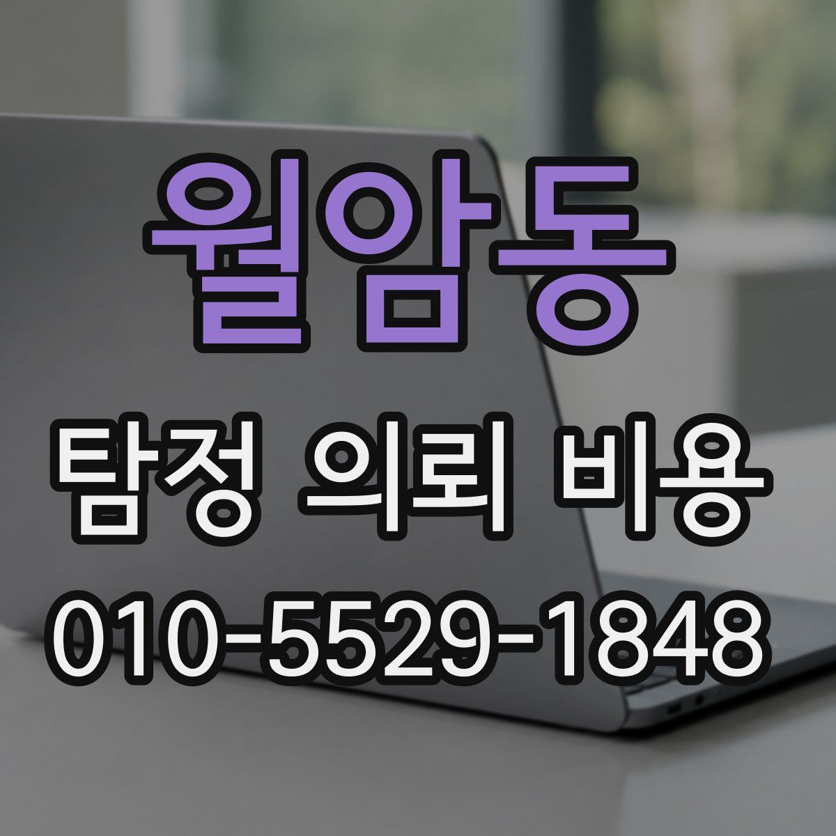 월암동 탐정 의뢰 비용