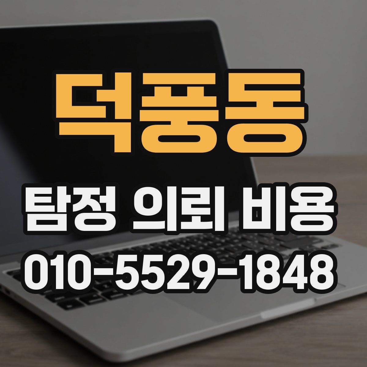 덕풍동 탐정 의뢰 비용