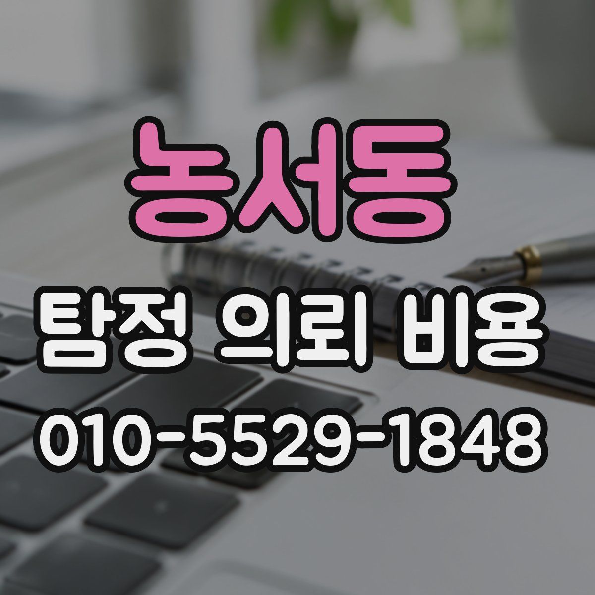 농서동 탐정 의뢰 비용