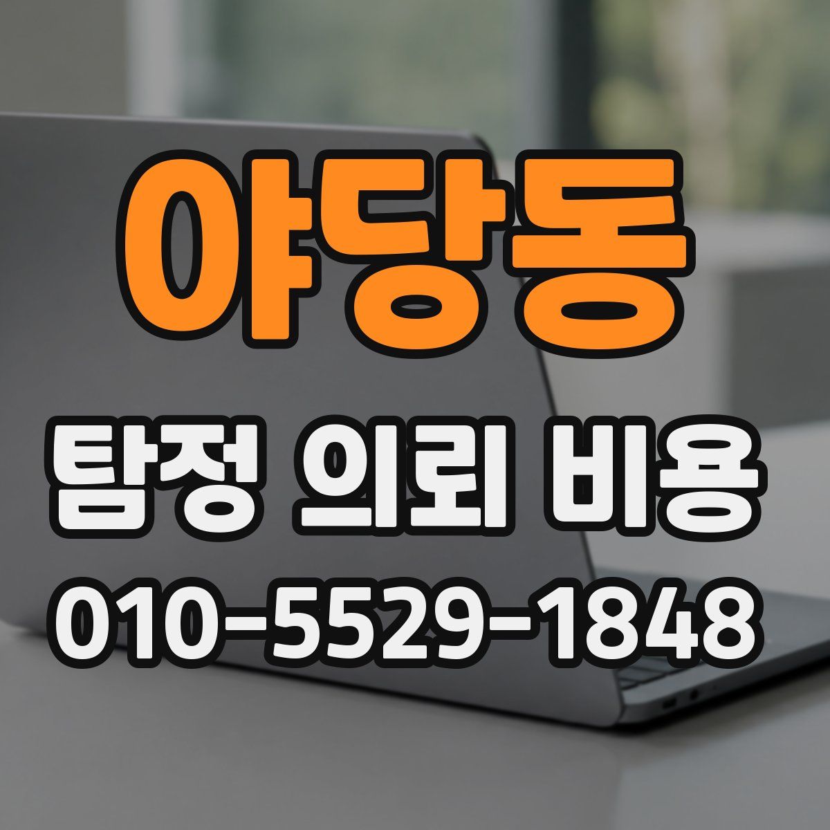 야당동 탐정 의뢰 비용