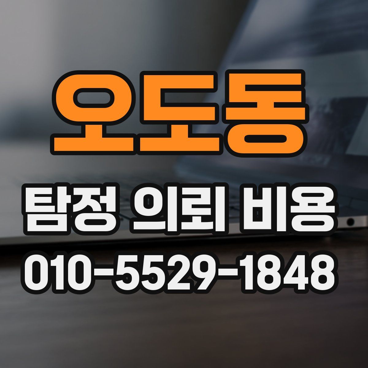 오도동 탐정 의뢰 비용