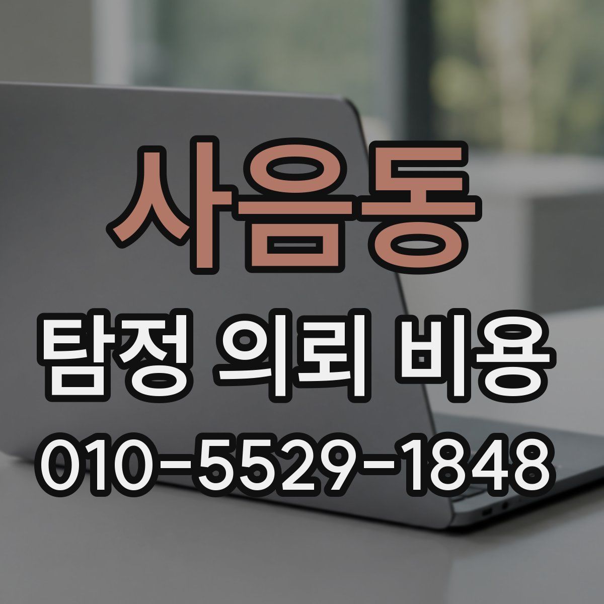 사음동 탐정 의뢰 비용