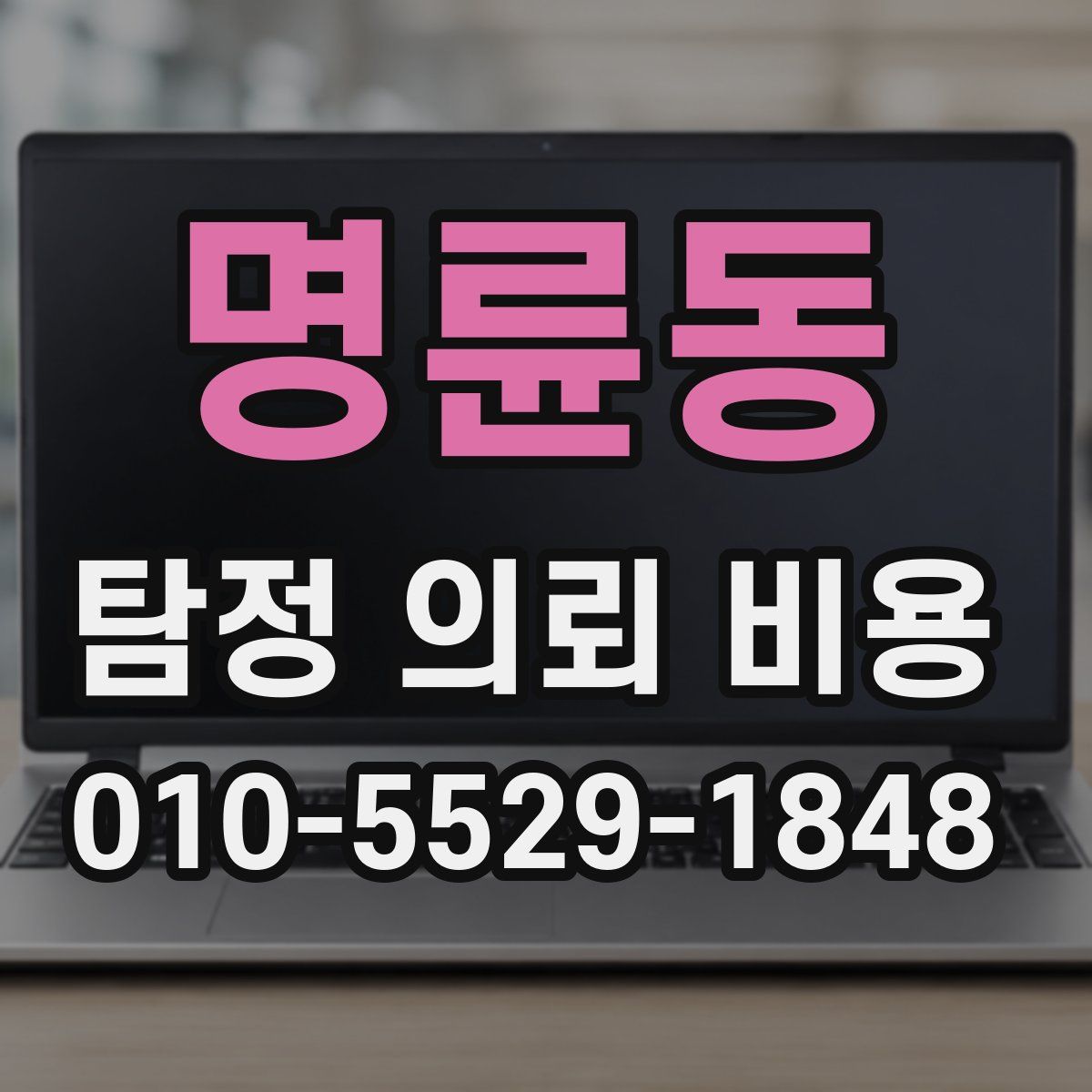 명륜동 탐정 의뢰 비용