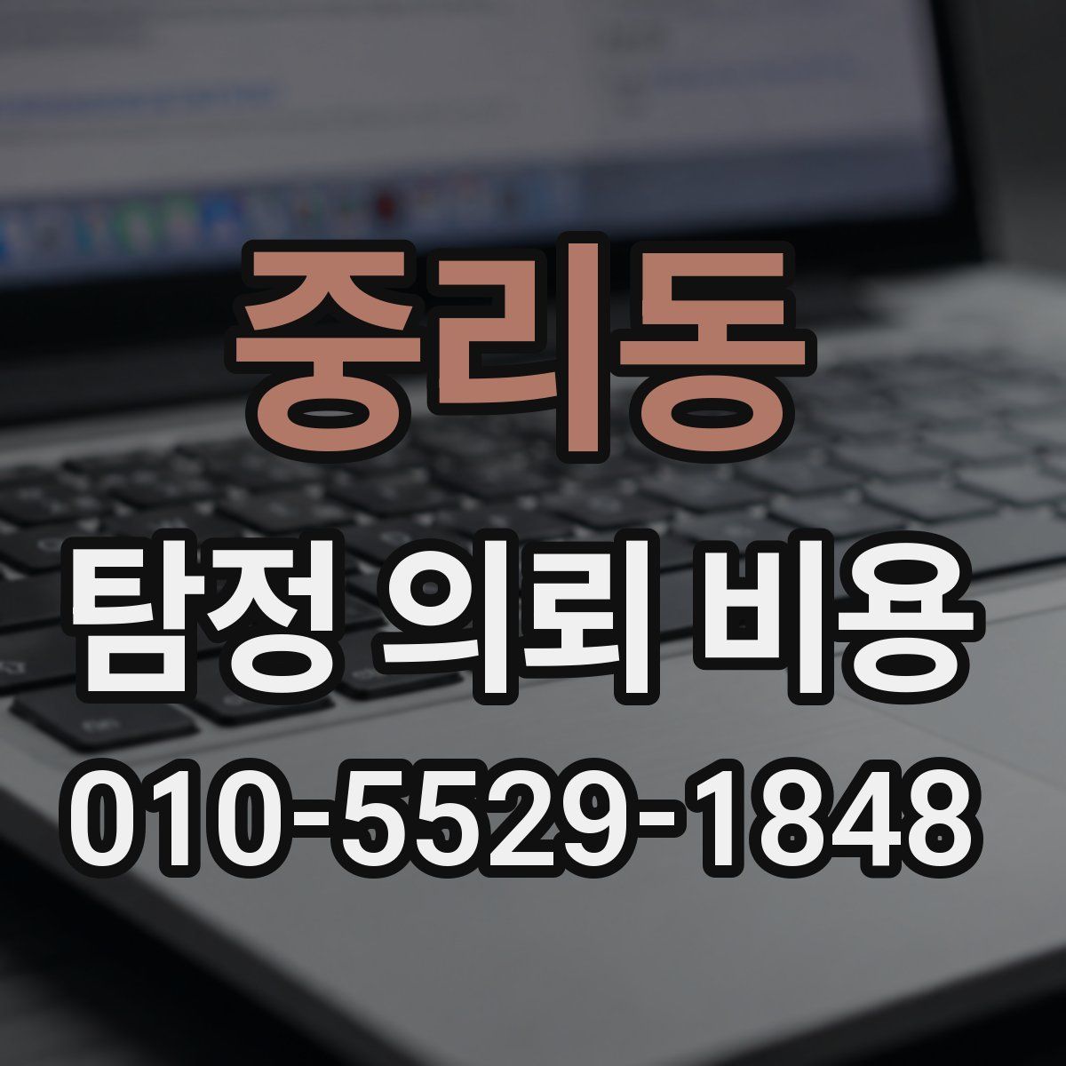 중리동 탐정 의뢰 비용