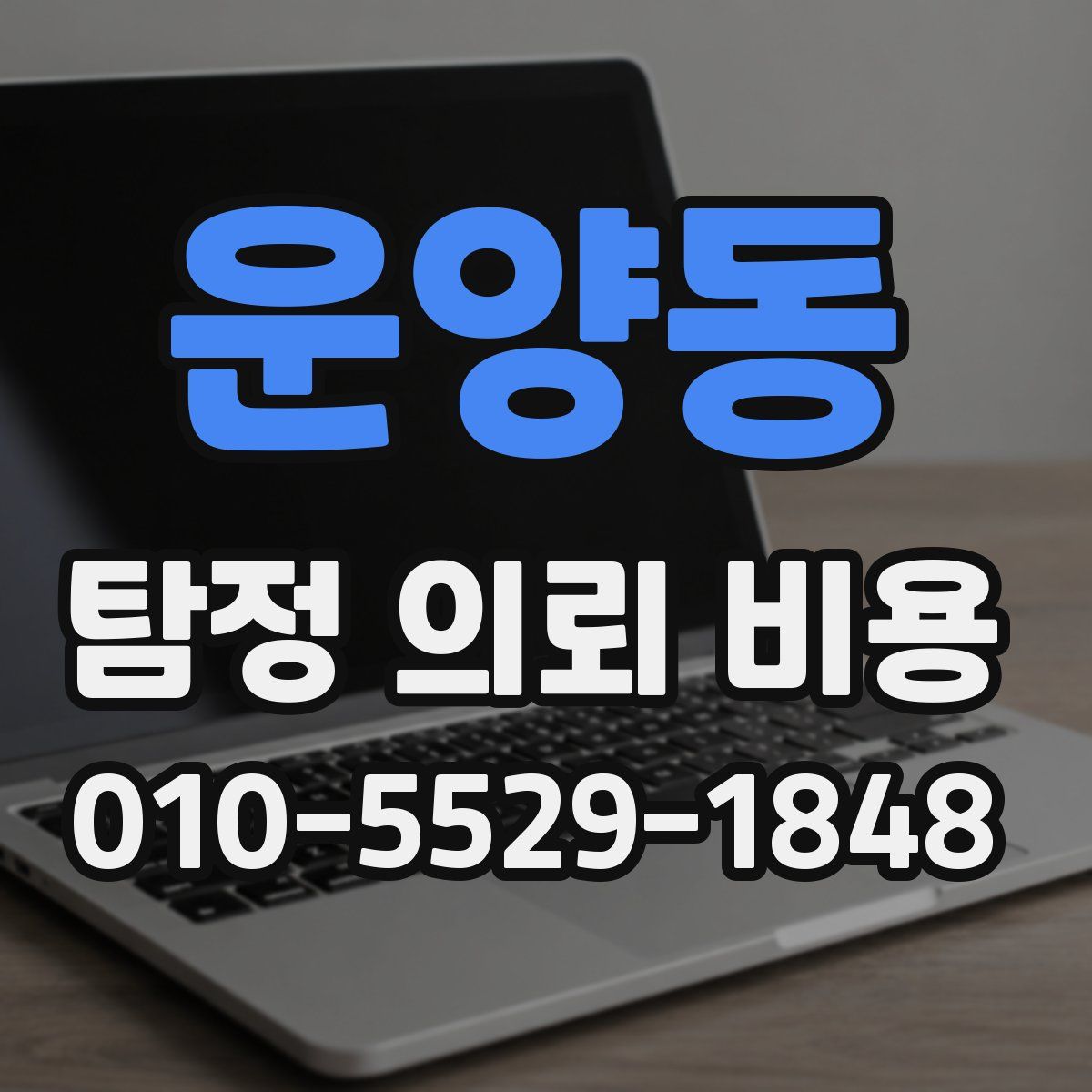 운양동 탐정 의뢰 비용