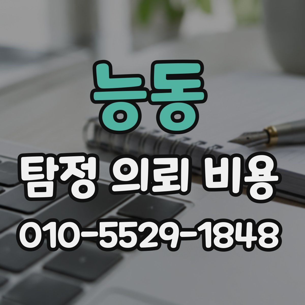 능동 탐정 의뢰 비용