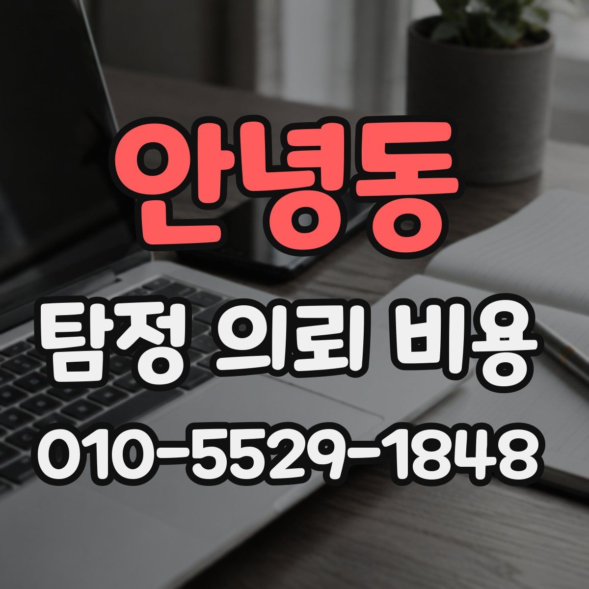 안녕동 탐정 의뢰 비용