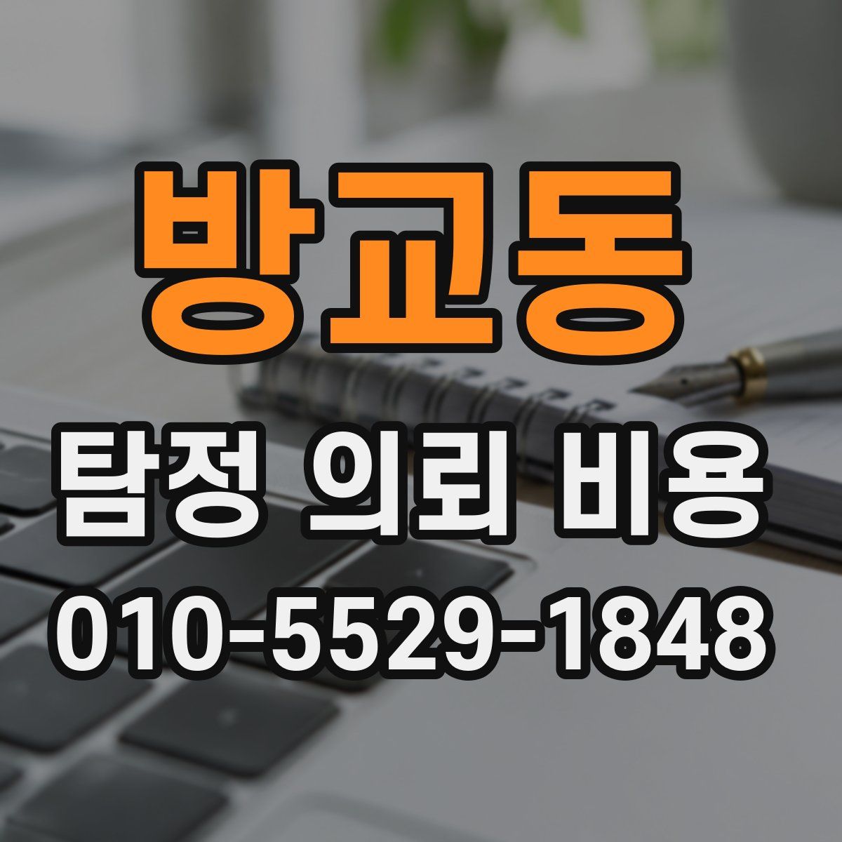 방교동 탐정 의뢰 비용